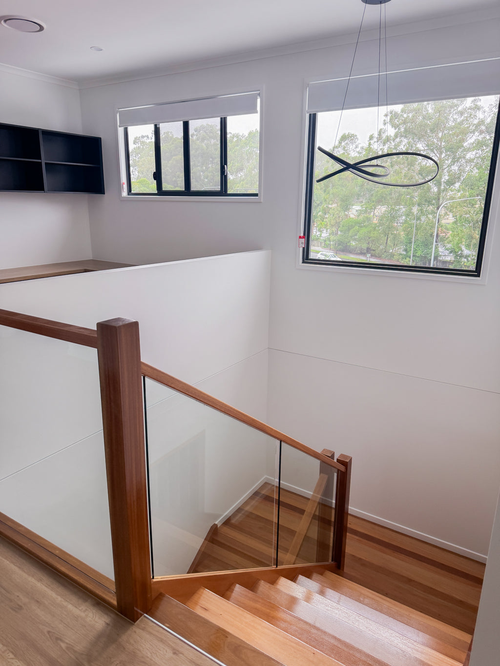 Timber Stair Landing
